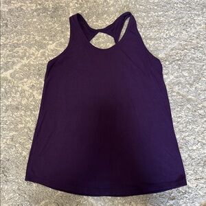 Purple Zyia Twist Back Women's Tank Top
